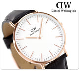 Daniel Wellington Classic Reading White Dial Black Leather Strap Watch For Men - DW00100014 Buy Now By Daniel Wellington