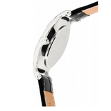 Daniel Wellington Dapper Reading White Dial Black Leather Strap Watch For Men - DW00100108 Buy Now By Daniel Wellington