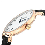 Daniel Wellington Dapper Reading White Dial Black Leather Strap Watch For Women - DW00100118 Buy Now By Daniel Wellington