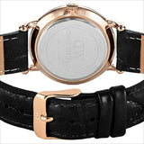 Daniel Wellington Dapper Reading White Dial Black Leather Strap Watch For Women - DW00100118 Buy Now By Daniel Wellington