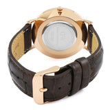 Daniel Wellington Classic York Black Dial Brown Leather Strap Watch For Women - DW00100140 Buy Now By Daniel Wellington