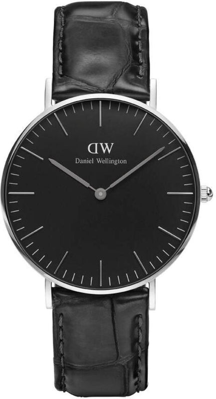 Daniel Wellington Classic Reading Black Dial Black Leather Strap Watch For Women - DW00100147 Buy Now By Daniel Wellington