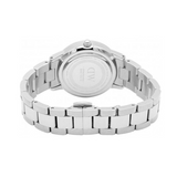 Daniel Wellington Iconic Link Black Dial Silver Steel Strap Watch For Women - DW00100208 Buy Now By Daniel Wellington