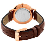 Daniel Wellington Classic Petite St Mawes Black Dial Brown Leather Strap Watch For Women - DW00100225 Buy Now By Daniel Wellington