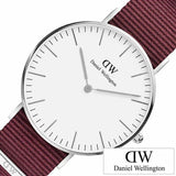 Daniel Wellington Classic Roselyn White Dial Red NATO Strap Watch For Women - DW00100272 Buy Now By Daniel Wellington