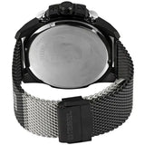 Diesel Mega Chief Chronograph Black Dial Black Mesh Bracelet Watch For Men - DZ4514 Buy Now By Diesel