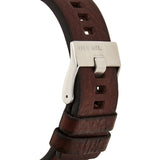 Diesel BAMF Chronograph Beige Dial Brown Leather Strap Watch For Men - DZ7343 Buy Now By Diesel
