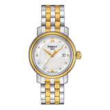 Tissot T Classic Bridgeport Mother of Pearl Dial Two Tone Steel Strap Watch For Women - T097.010.22.116.00 Buy Now By Tissot