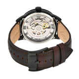 Fossil Townsman Automatic Skeleton Brown Dial Brown Leather Strap Watch for Men - ME3098 Buy Now By Fossil