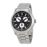 Gucci G-Timeless Chronograph Black Dial Silver Steel Strap Watch For Men - YA126267 Buy Now By Gucci