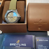 Breitling Avenger Automatic GMT 45 Night Mission Green Dial Green Nylon Strap Watch for Men - V323952A1L1X1 Buy Now By Breitling