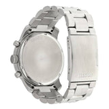 Fossil Pilot Chronograph Black Dial Silver Steel Strap Watch for Men - FS5141 Buy Now By Fossil