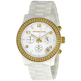 Michael Kors Runway White Dial White Steel Strap Watch for Women - MK5237 Buy Now By Michael Kors