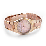 Michael Kors Channing Quartz Mother of Pearl Pink Dial Two Tone Steel Strap Watch For Women - MK6652 Buy Now By Michael Kors