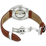 Tissot Gentleman Powermatic 80 Silicium Blue Dial Brown Leather Strap Watch For Men - T127.407.16.041.00 Buy Now By Tissot