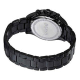 Hugo Boss Ikon Chronograph Black Dial Black Steel Strap Watch for Men - 1512961 Buy Now By Hugo Boss