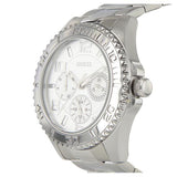 Guess BFF Multifunction Silver Dial Silver Steel Strap Watch for Women - W0231L1 Buy Now By Guess