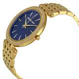 Michael Kors Darci Blue Dial Gold Steel Strap Watch for Women - MK3406 Buy Now By Michael Kors