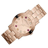 Marc Jacobs Amy Dexter Rose Gold Dial Rose Gold Steel Strap Watch for Women - MBM3216 Buy Now By Marc Jacobs