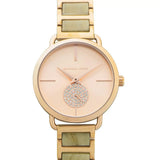 Michael Kors Portia Quartz Rose Gold Dial Rose Gold Steel Strap Watch For Women - MK3678 Buy Now By Michael Kors
