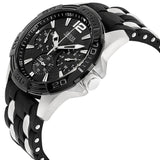 Guess Oasis Black Dial Black Rubber Strap Watch for Men - W0366G1 Buy Now By Guess
