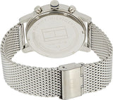 Tommy Hilfiger Kane Black Dial Silver Mesh Bracelet Watch for Men - 1710402 Buy Now By Tommy Hilfiger