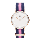 Daniel Wellington Classy Winchester White Dial Two Tone NATO Strap Watch For Women - DW00100065 Buy Now By Daniel Wellington
