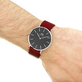 Daniel Wellington Classic Roselyn Black Dial Red NATO Strap Dial Watch For Women - DW00100270 Buy Now By Daniel Wellington