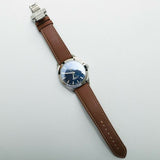 Tissot Gentlemen Powermatic 80 Silicium Blue Dial Brown Leather Strap Watch For Men - T127.407.16.041.00 Buy Now By Tissot