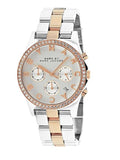 Marc Jacobs Henry Chronograph Silver Dial Two Tone Steel Strap Watch for Women - MBM3106 Buy Now By Marc Jacobs