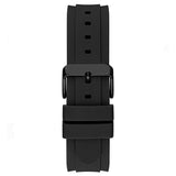 Guess Connoisseur Black Dial Black Silicone Strap Watch For Men - GW0335G1 Buy Now By Guess
