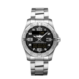 Breitling Aerospace Evo Black Dial Silver Steel Strap Watch for Men - E79363101B1E1 Buy Now By Breitling
