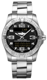 Breitling Aerospace Evo Black Dial Silver Steel Strap Watch for Men - E79363101B1E1 Buy Now By Breitling
