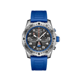 Breitling Endurance Pro Ironman World Championship Grey Dial Blue Rubber Strap Watch for Men - E823103A1M1S1 Buy Now By Breitling