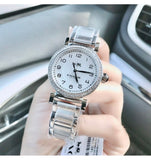 Coach Madison White Dial Silver Steel Strap Watch for Women - 14502396 Buy Now By Coach
