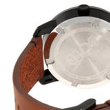 Movado Bold Black Dial Brown Leather Strap Watch For Men - 3600305 Buy Now By Movado