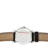 Burberry The City White Dial Black Leather Strap Watch for Women - BU9206 Buy Now By Burberry