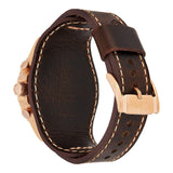 Fossil Nate Chronograph Blue Dial Brown Leather Strap Watch for Men - JR1505 Buy Now By Fossil