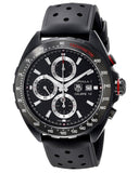 Tag Heuer Formula 1 Automatic Chronograph Black Dial Black Leather Strap Watch for Men - CAZ2011.FT8024 Buy Now By Tag Heuer