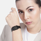 Fossil Raquel Black Dial Black Metal Bracelet Watch for Women - ES5385 Authentic Buy Shop Now