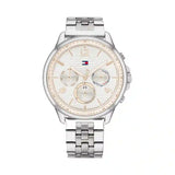 Tommy Hilfiger Harper Chronograph White Dial Silver Steel Strap Watch For Women - 1782222 Buy Now By Tommy Hilfiger