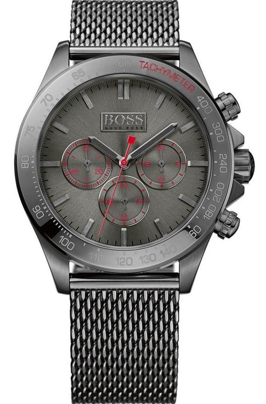 Hugo Boss Talent Gunmetal Dial Grey Mesh Bracelet Watch for Men - 1513637 Buy Now By Hugo Boss