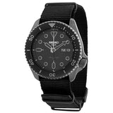 Seiko 5 Sports Automatic Black Dial Black NATO Strap Watch For Men - SRPD79K1 Buy Now By Seiko