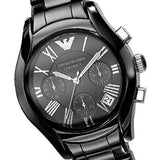 Emporio Armani Black Ceramic Dial Ceramic Strap Watch For Women - AR1401 Buy Now By Emporio Armani
