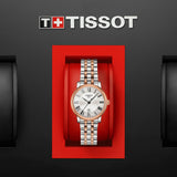 Tissot Carson Premium Lady Silver Dial Two Tone Steel Strap Watch For Women - T122.210.22.033.01 Buy Now By Tissot