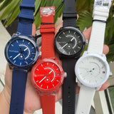 Tommy Hilfiger Denim Quartz Blue Dial Blue Rubber Strap Watch for Men - 1791482 Buy Now By Tommy Hilfiger