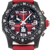 Breitling Endurance Pro Ironman Red Dial Red Rubber Strap Watch for Men - X823109A1K1S1 Buy Now By Breitling