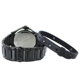 Armani Exchange Hampton Black Dial Black Steel Strap Watch For Men - AX7101 Buy Now By Armani Exchange