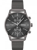 Hugo Boss Associate Grey Dial Grey Mesh Bracelet Watch for Men - 1513870 Buy Now By Hugo Boss