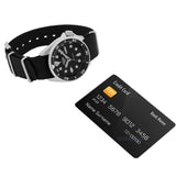 Seiko 5 Sports SKX Automatic Black Dial Black NATO Strap Watch For Men - SRPD55K3